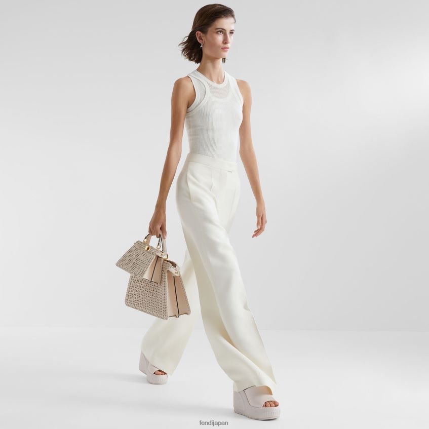 jp Fendi 女性 ビスコーストップ 白 20L42T1146 衣服