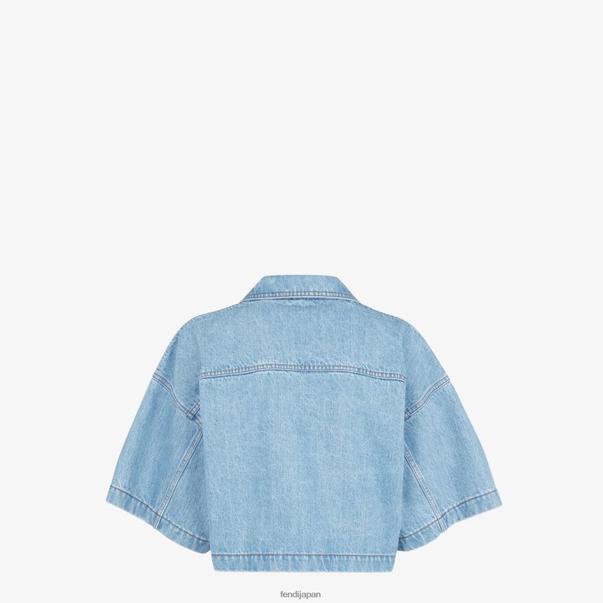 jp Fendi 女性 ジージャン 青 20L42T1019 衣服