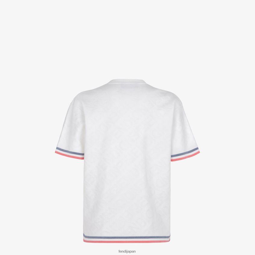 jp Fendi 女性 ビスコースジャンパー 白 20L42T1035 衣服