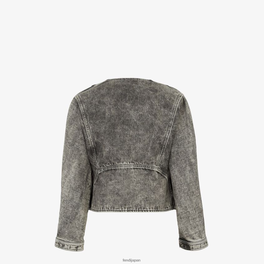 jp Fendi 女性 ジージャン 黒 20L42T1062 衣服