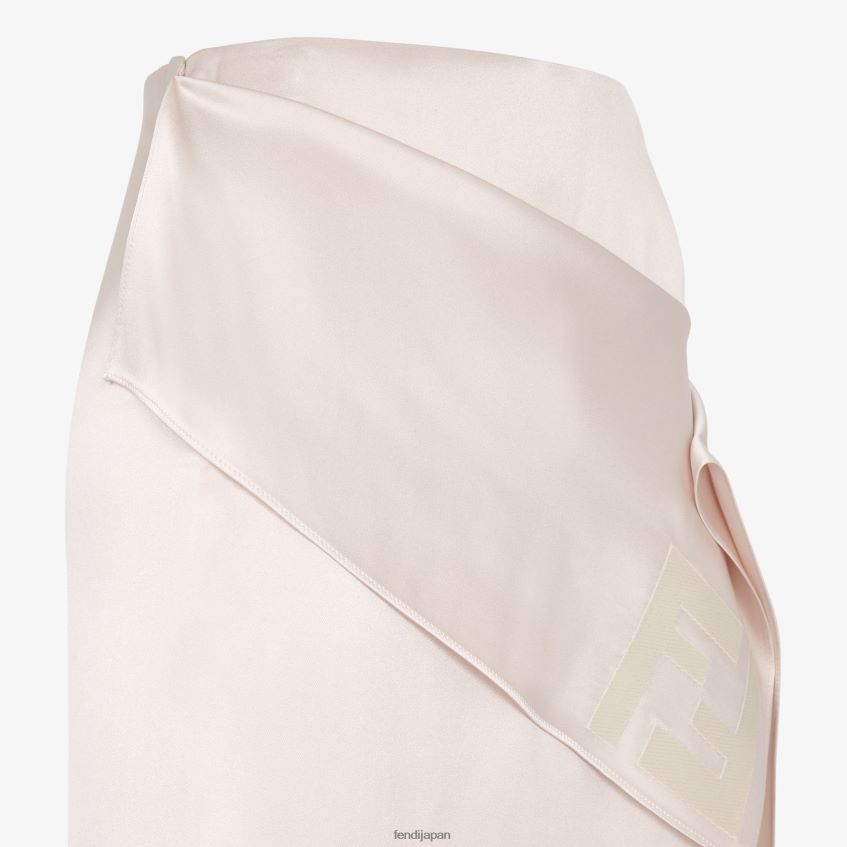 jp Fendi 女性 シルクスカート ベージュ 20L42T1089 衣服