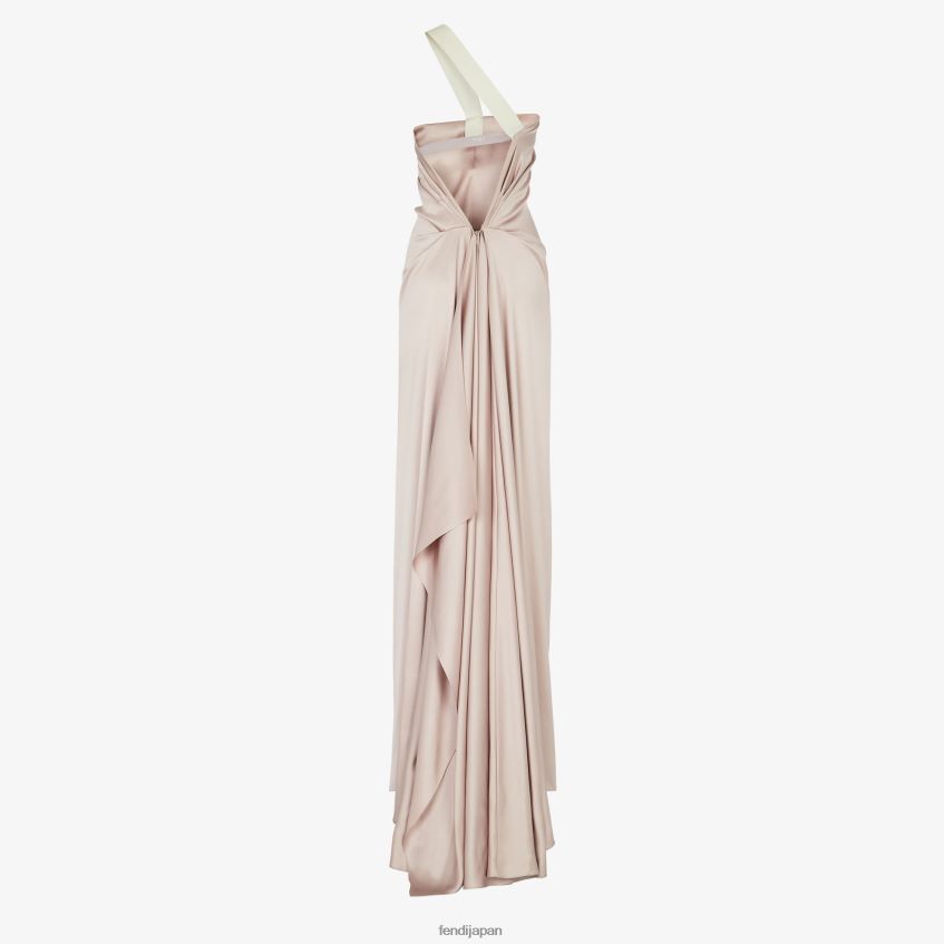 jp Fendi 女性 アンティークシルクドレス ピンク 20L42T1090 衣服
