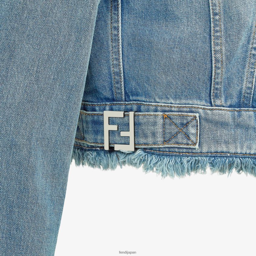 jp Fendi 女性 ジージャン 青 20L42T1092 衣服