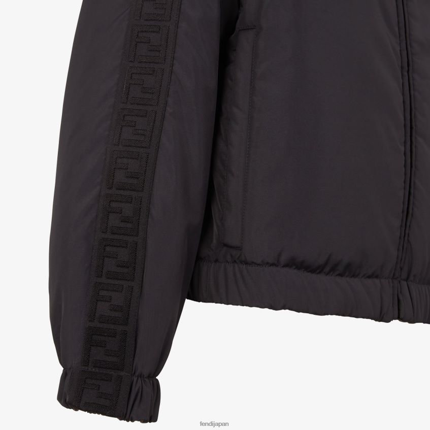 jp Fendi 女性 ナイロンジャケット 黒 20L42T1114 衣服