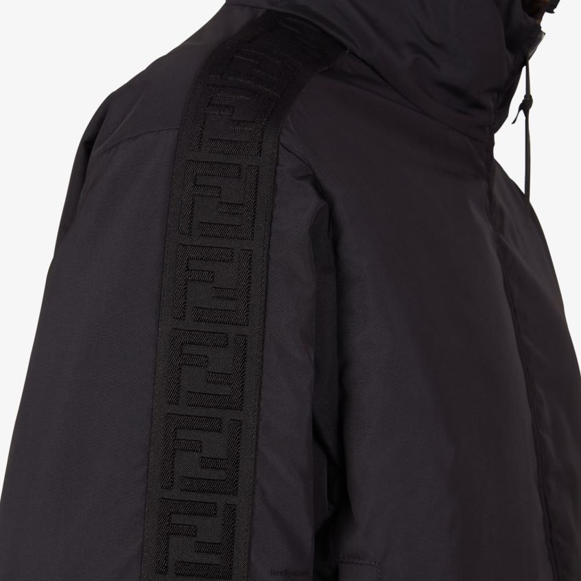 jp Fendi 女性 ナイロンジャケット 黒 20L42T1114 衣服