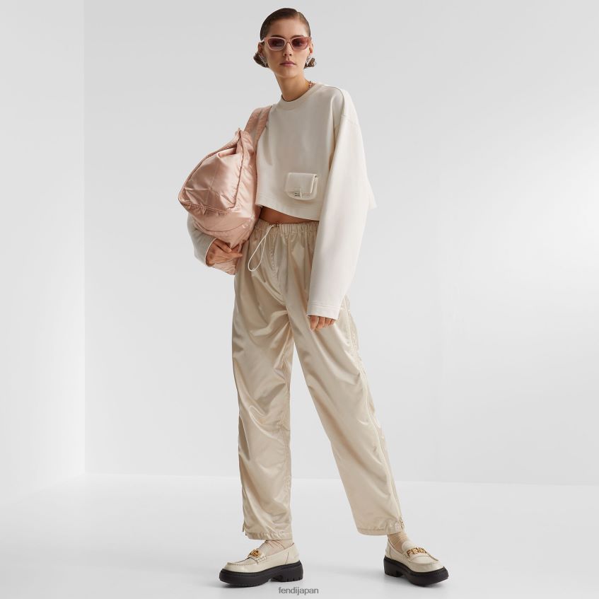 jp Fendi 女性 ジャージスウェットシャツ 白 20L42T1151 衣服