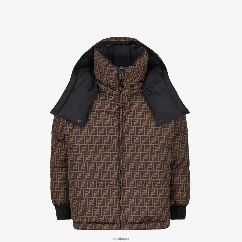 jp Fendi 女性 ナイロンダウンジャケット 黒 20L42T1237 衣服