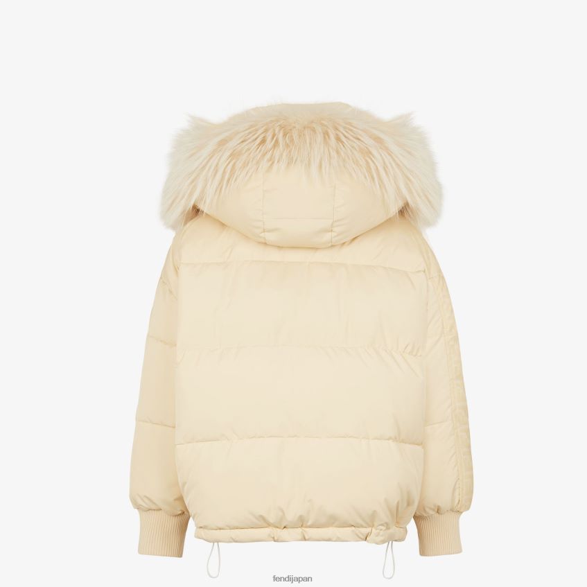 jp Fendi 女性 ナイロンダウンジャケット 白 20L42T1242 衣服