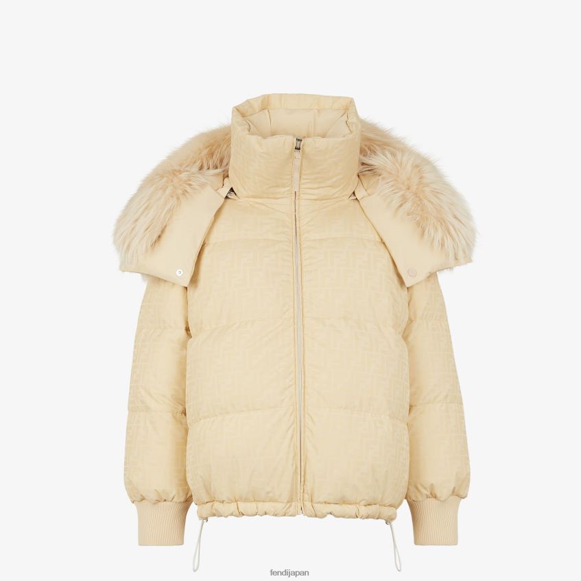 jp Fendi 女性 ナイロンダウンジャケット 白 20L42T1242 衣服
