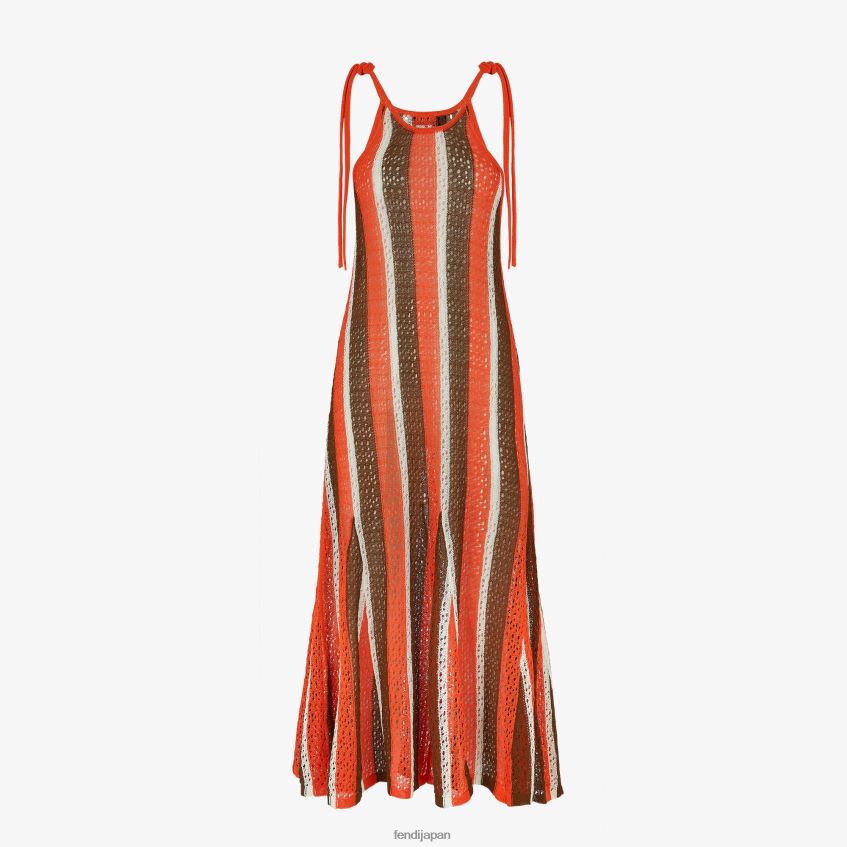jp Fendi 女性 コットンかぎ針編みドレス 多色 20L42T1250 衣服