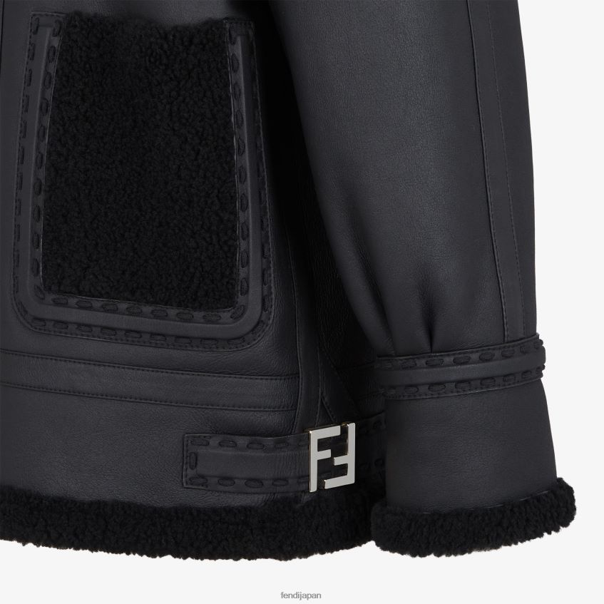 jp Fendi 女性 ムートンジャケット ファッション 20L42T1255 衣服