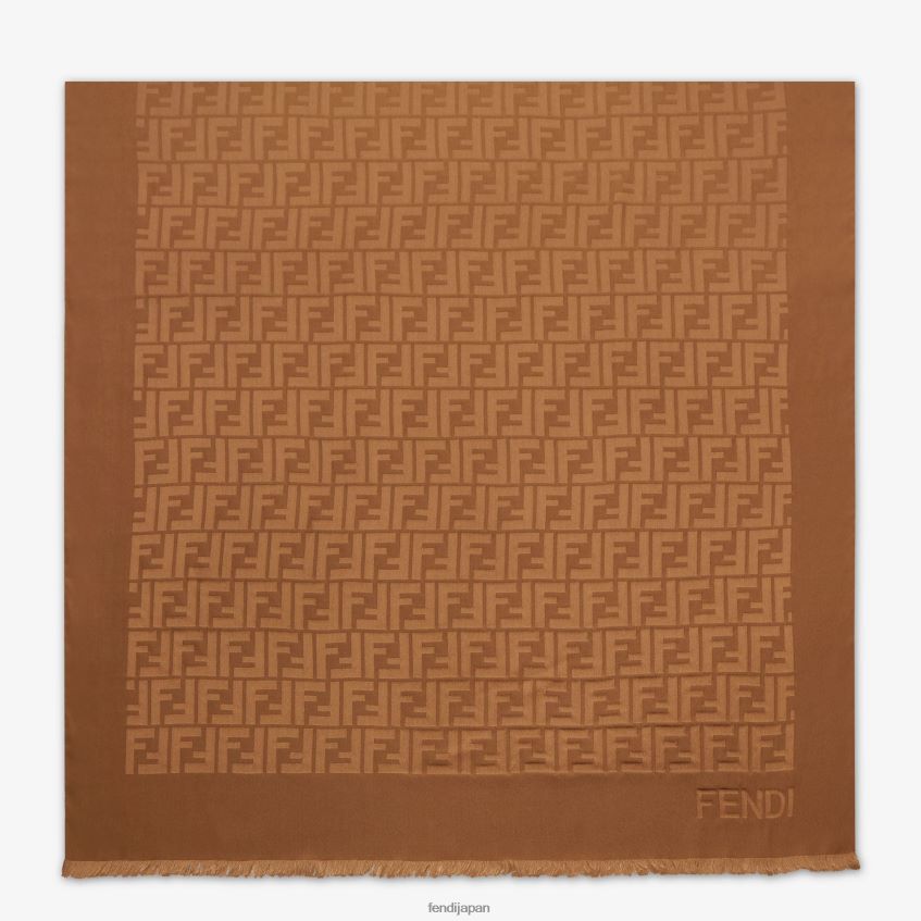 jp Fendi 女性 シルクストール 茶色 20L42T129 アクセサリー