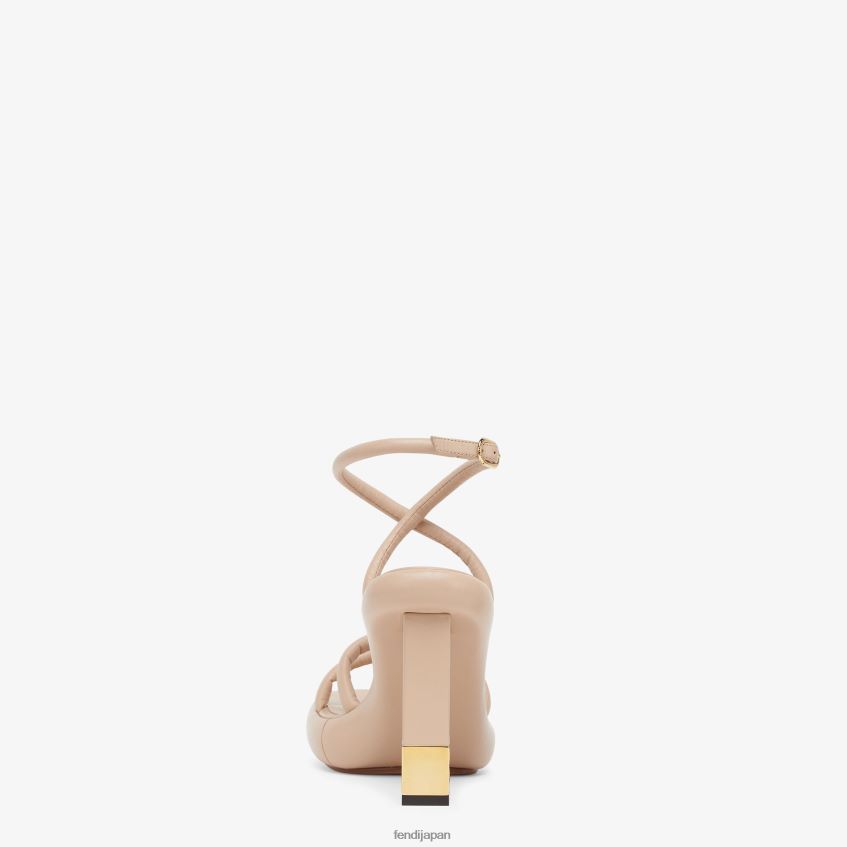 jp Fendi 女性 ナッパレザーサンダル ピンク 20L42T1294 靴