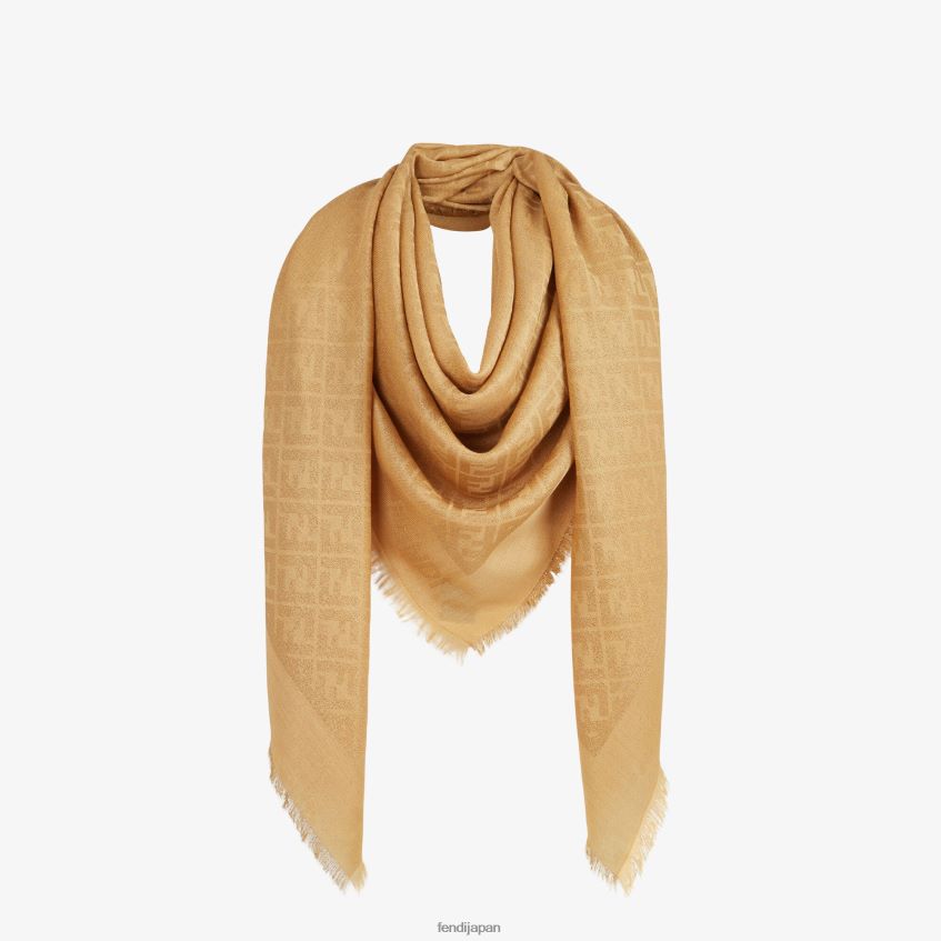 jp Fendi 女性 ルレックスショール ベージュ 20L42T130 アクセサリー