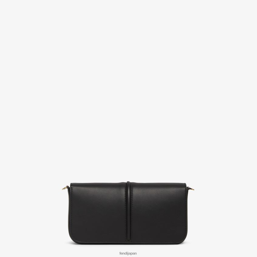 jp Fendi 女性 グラフィオンチェーンレザーウォレット 黒 20L42T1417 アクセサリー