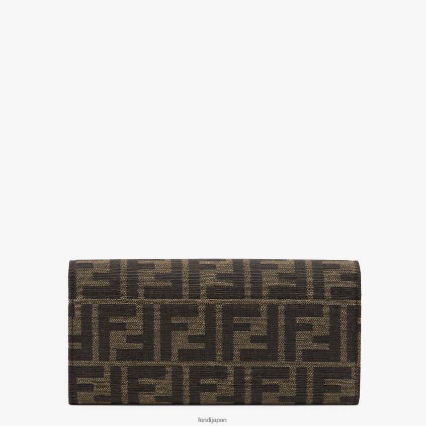 jp Fendi 女性 布製財布 茶色 20L42T1418 アクセサリー