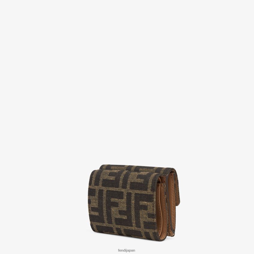 jp Fendi 女性 布製財布 茶色 20L42T1419 アクセサリー