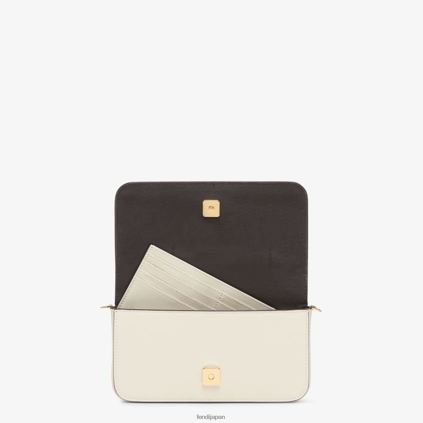 jp Fendi 女性 グラフィオンチェーンレザーウォレット 白 20L42T1435 アクセサリー