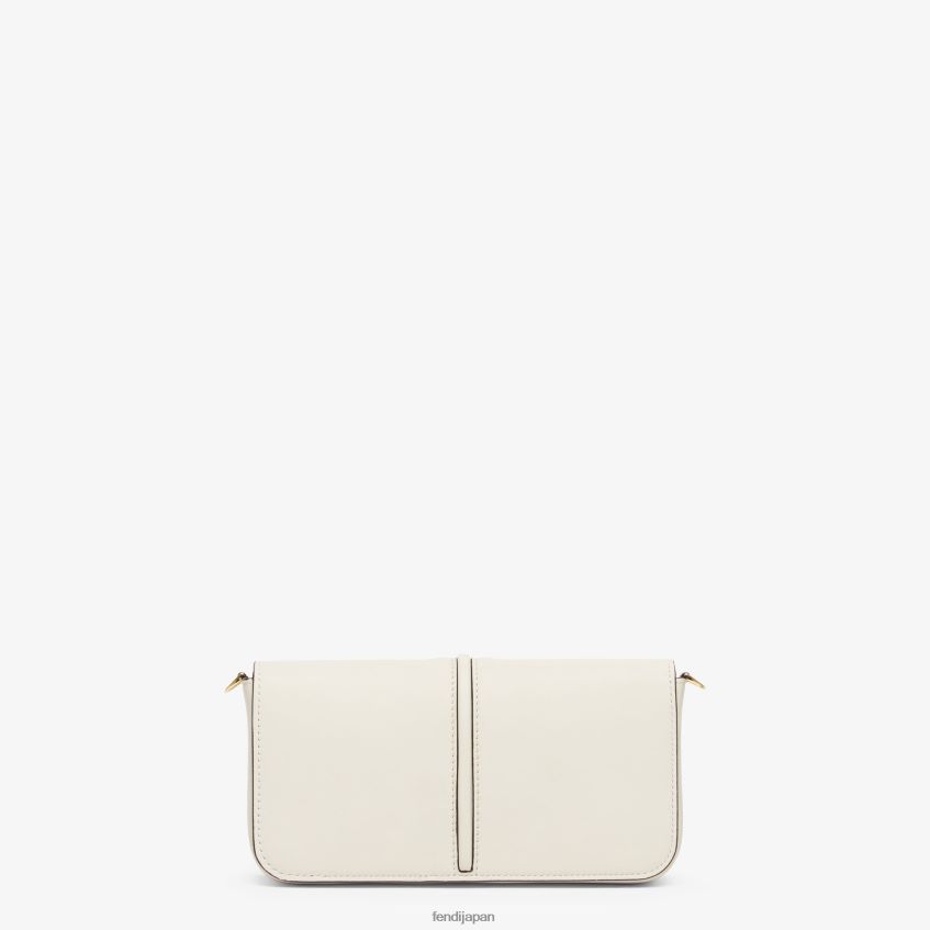 jp Fendi 女性 グラフィオンチェーンレザーウォレット 白 20L42T1435 アクセサリー