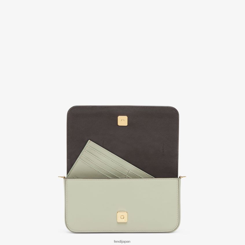 jp Fendi 女性 グラフィオンチェーンレザーウォレット 緑 20L42T1436 アクセサリー