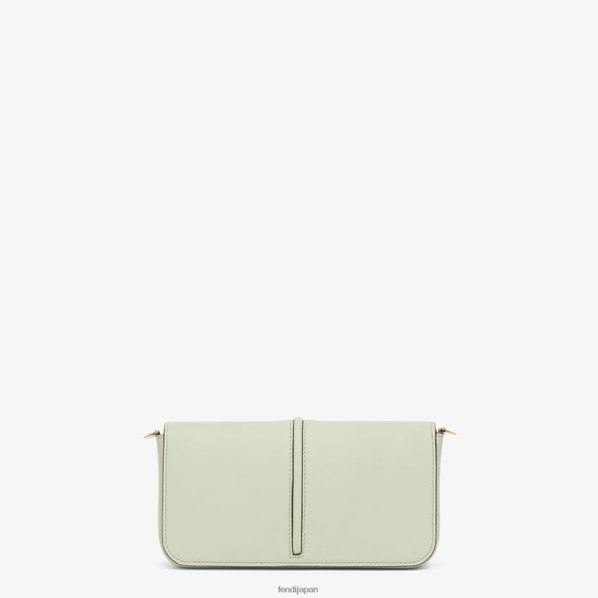 jp Fendi 女性 グラフィオンチェーンレザーウォレット 緑 20L42T1436 アクセサリー