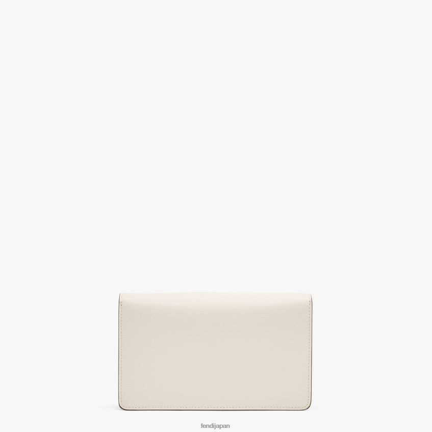 jp Fendi 女性 ツートンカラーのレザーとカメリアのウォレット 多色 20L42T1437 アクセサリー