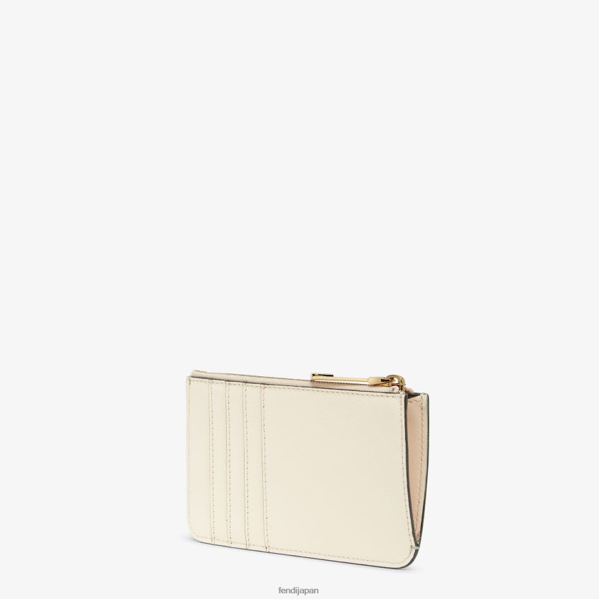 jp Fendi 女性 ツートンカラーのレザーとカメリアレザーのポーチ 多色 20L42T1439 アクセサリー