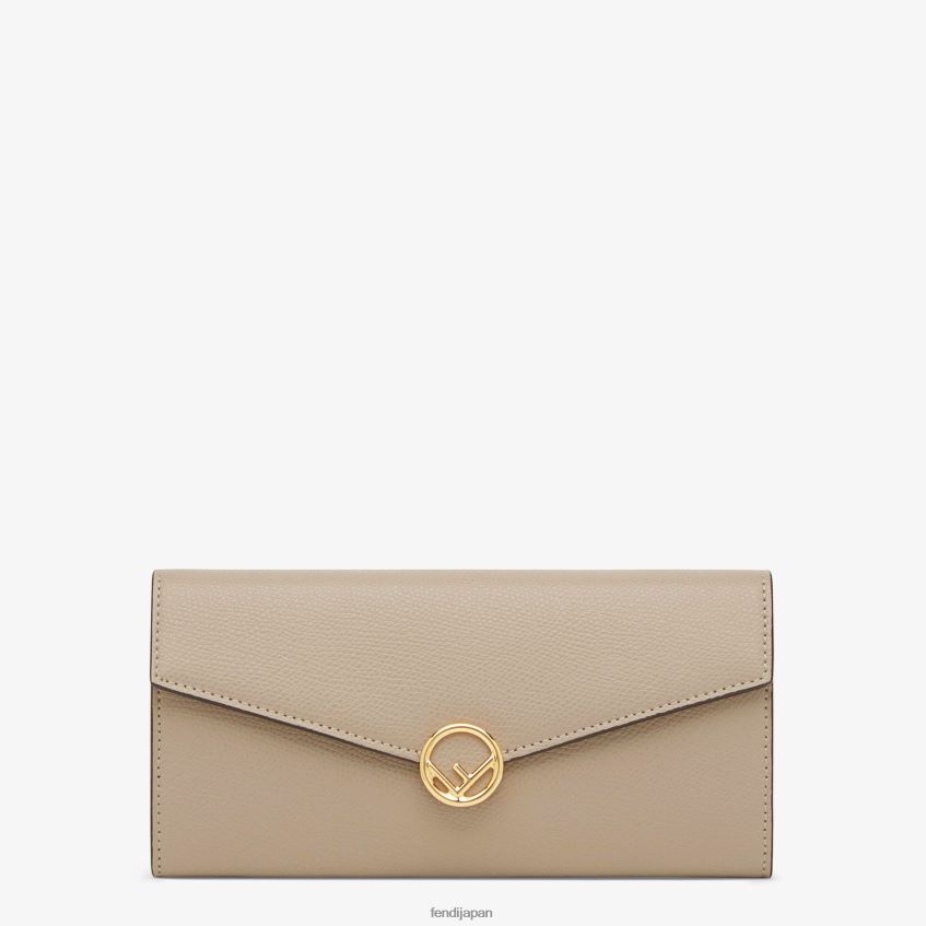jp Fendi 女性 コンチネンタルレザーウォレット 茶色 20L42T1449 アクセサリー