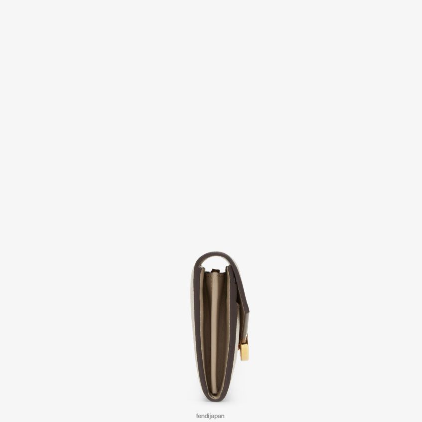 jp Fendi 女性 コンチネンタルレザーウォレット 茶色 20L42T1449 アクセサリー