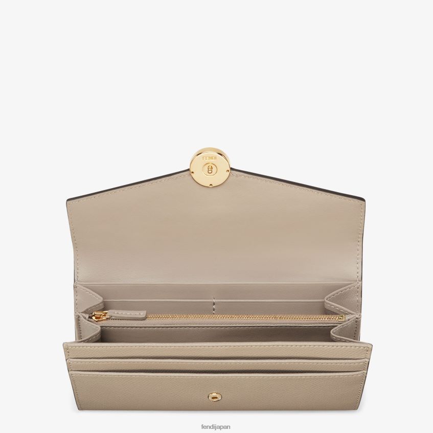 jp Fendi 女性 コンチネンタルレザーウォレット 茶色 20L42T1449 アクセサリー