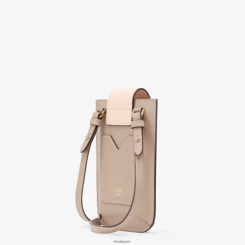 jp Fendi 女性 鳩革ポーチ ベージュ 20L42T1460 アクセサリー