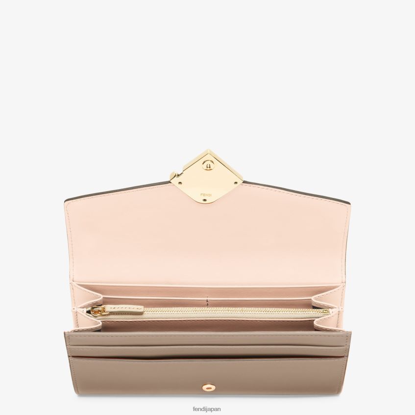 jp Fendi 女性 ツートンカラーの鳩と革の財布 多色 20L42T1462 アクセサリー