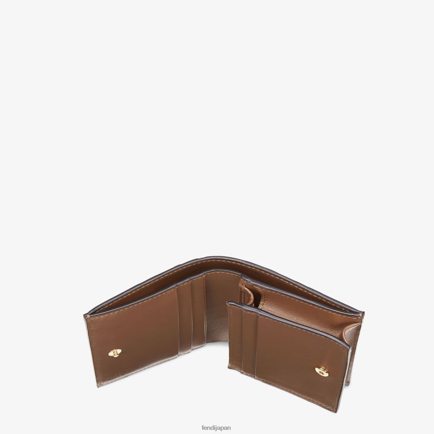 jp Fendi 女性 小さな革財布 茶色 20L42T1481 アクセサリー
