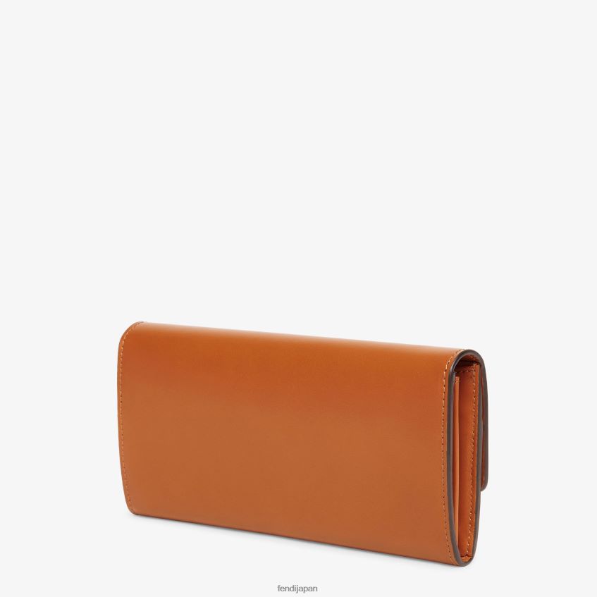 jp Fendi 女性 コンチネンタルレザーウォレット 茶色 20L42T1489 アクセサリー