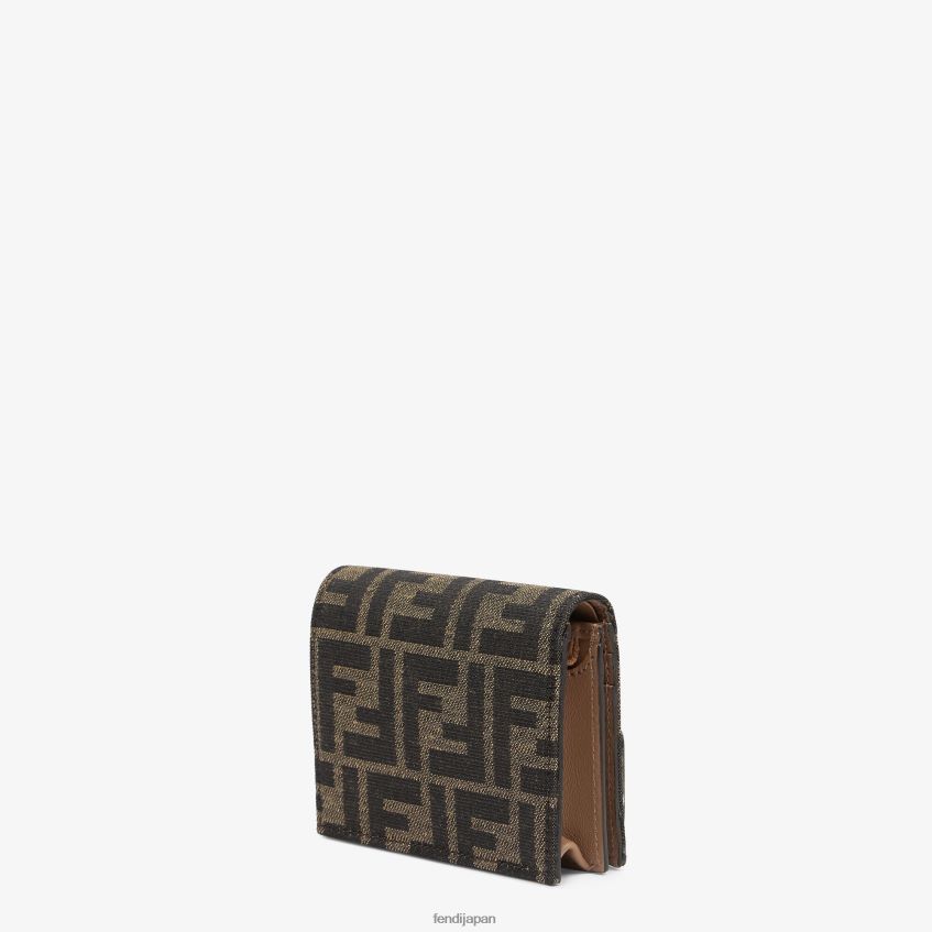 jp Fendi 女性 布製財布 茶色 20L42T1493 アクセサリー