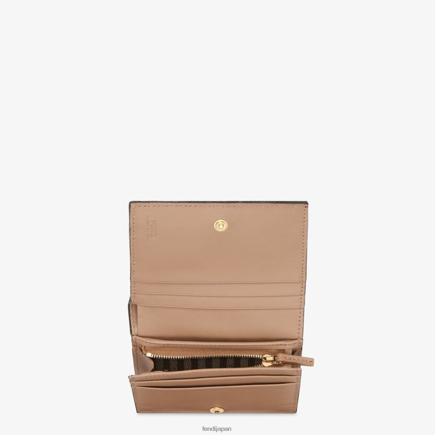 jp Fendi 女性 布製財布 茶色 20L42T1493 アクセサリー