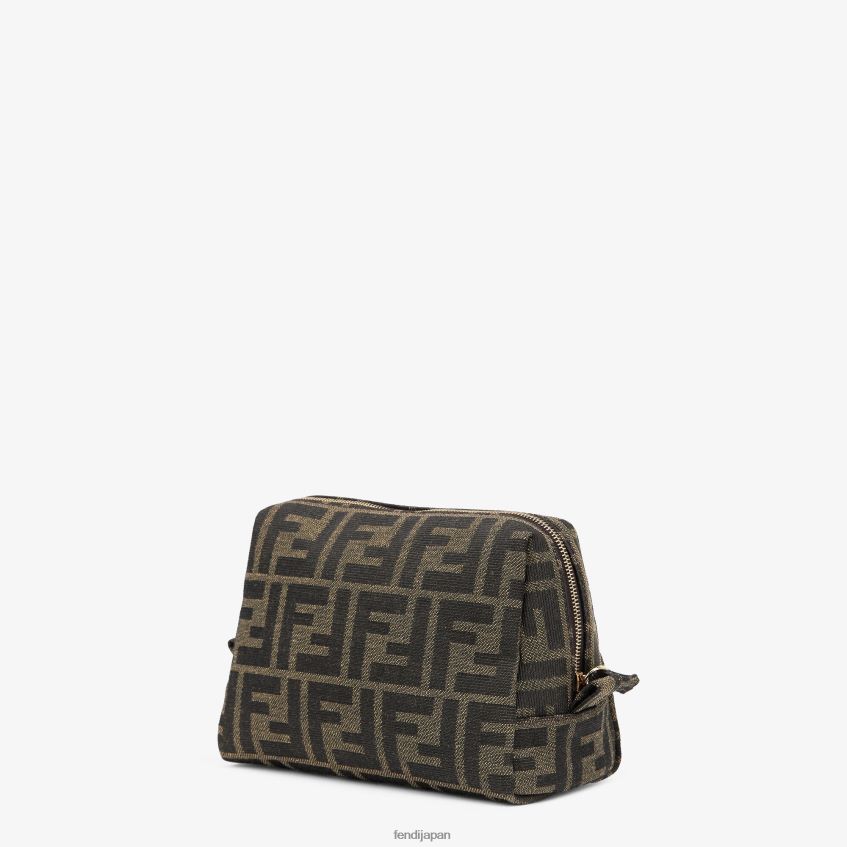 jp Fendi 女性 布製トイレタリーケース 茶色 20L42T1494 アクセサリー