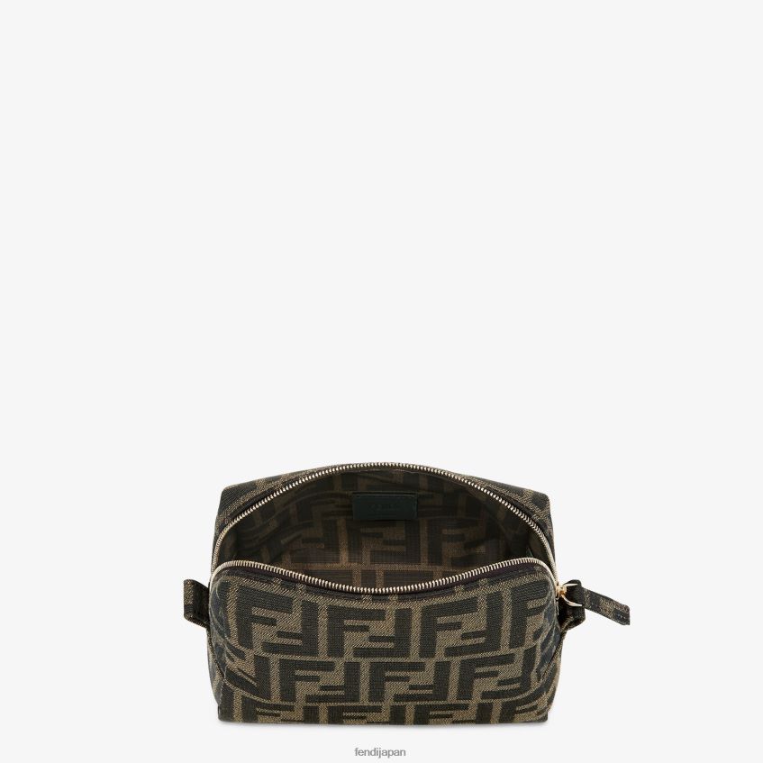 jp Fendi 女性 布製トイレタリーケース 茶色 20L42T1494 アクセサリー