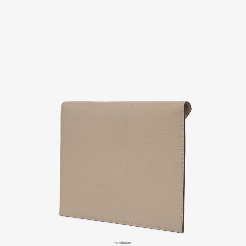 jp Fendi 女性 鳩革ポーチ グレー 20L42T1505 アクセサリー