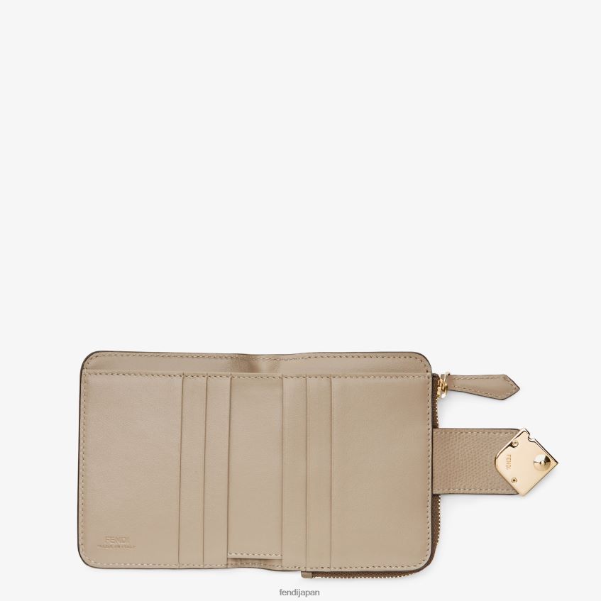 jp Fendi 女性 ツートンカラーと鳩革の財布 白 20L42T1508 アクセサリー