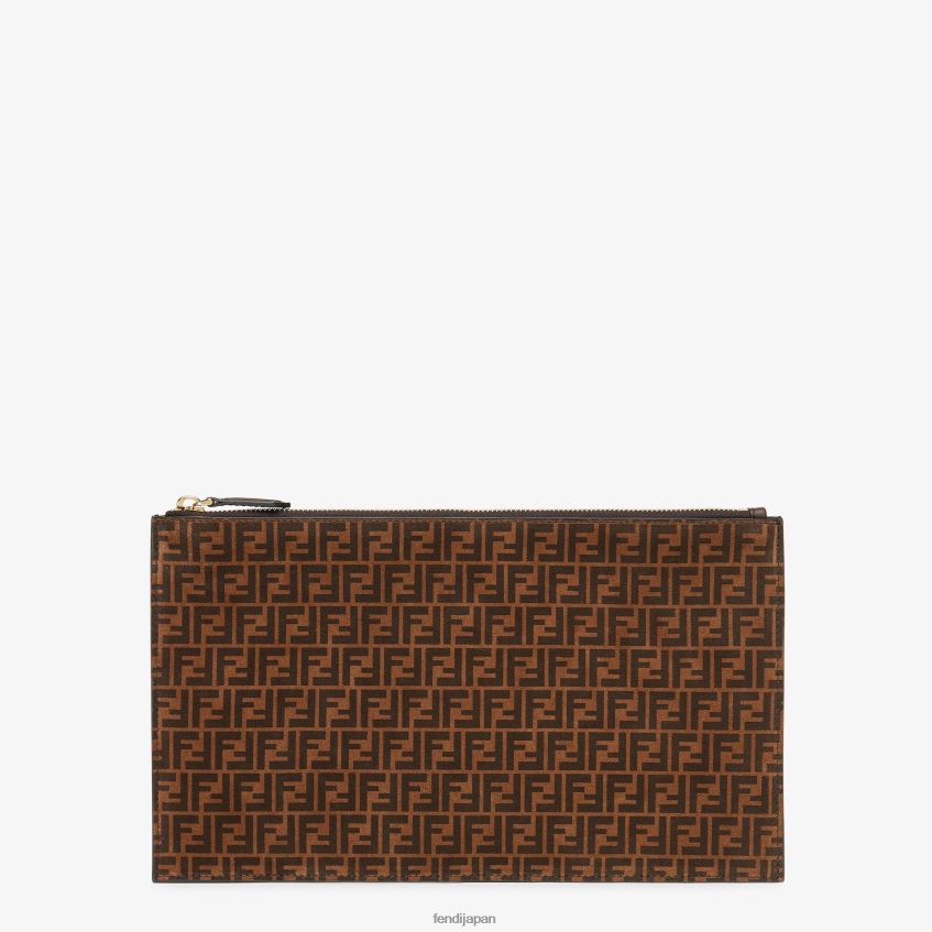 jp Fendi 女性 フラットミディアムレザーポーチ ファッション 20L42T1554 アクセサリー
