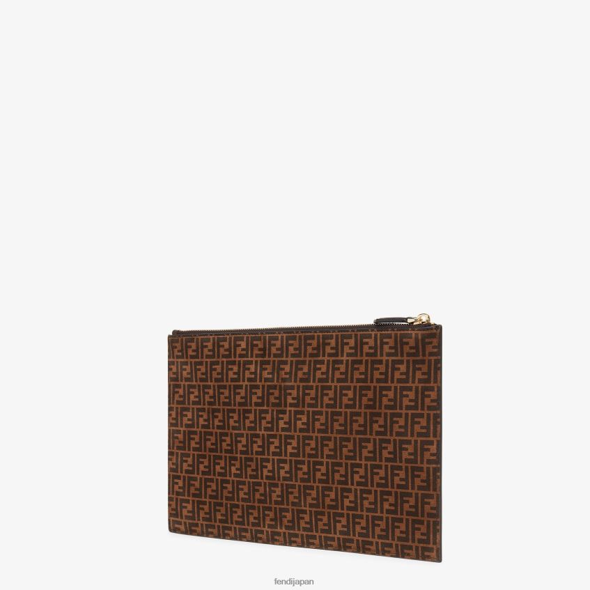jp Fendi 女性 フラットミディアムレザーポーチ ファッション 20L42T1554 アクセサリー