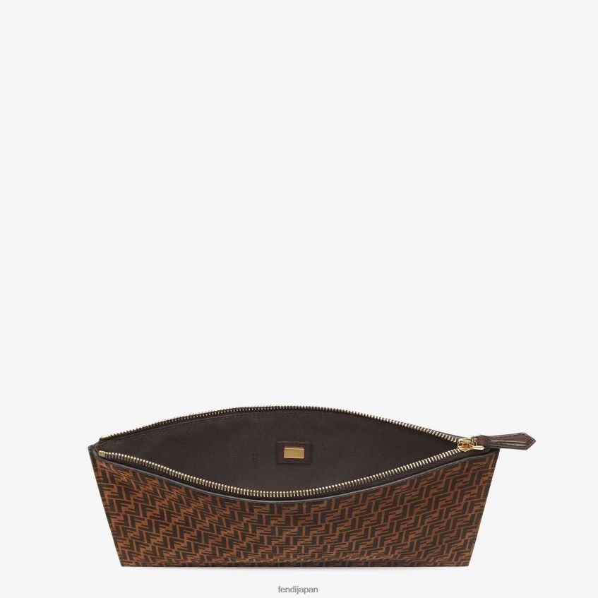 jp Fendi 女性 フラットミディアムレザーポーチ ファッション 20L42T1554 アクセサリー