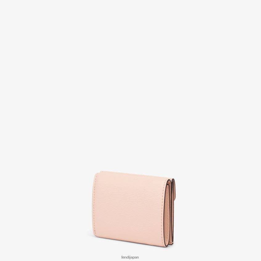 jp Fendi 女性 マイクロ三つ折りレザーウォレット ピンク 20L42T1586 アクセサリー