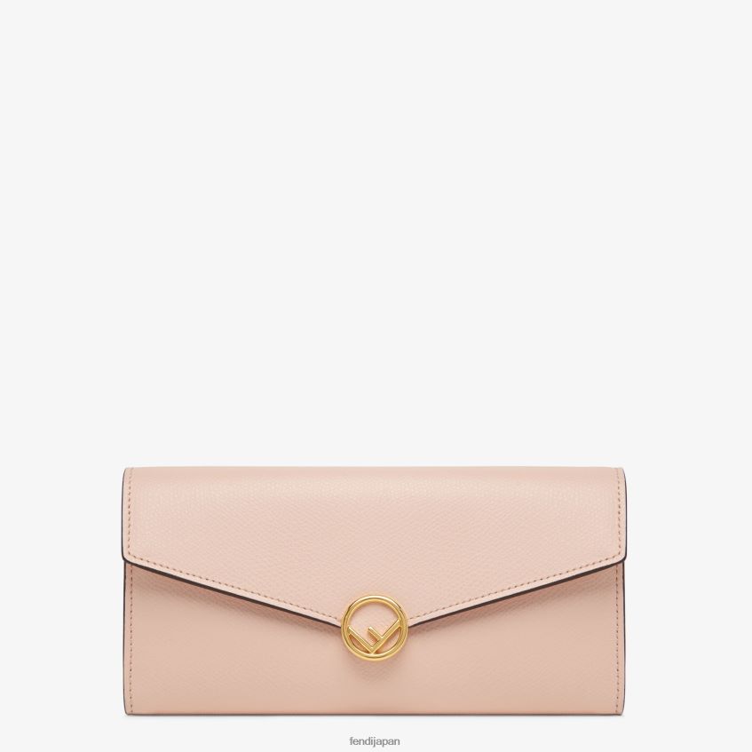 jp Fendi 女性 コンチネンタルレザーウォレット ピンク 20L42T1588 アクセサリー