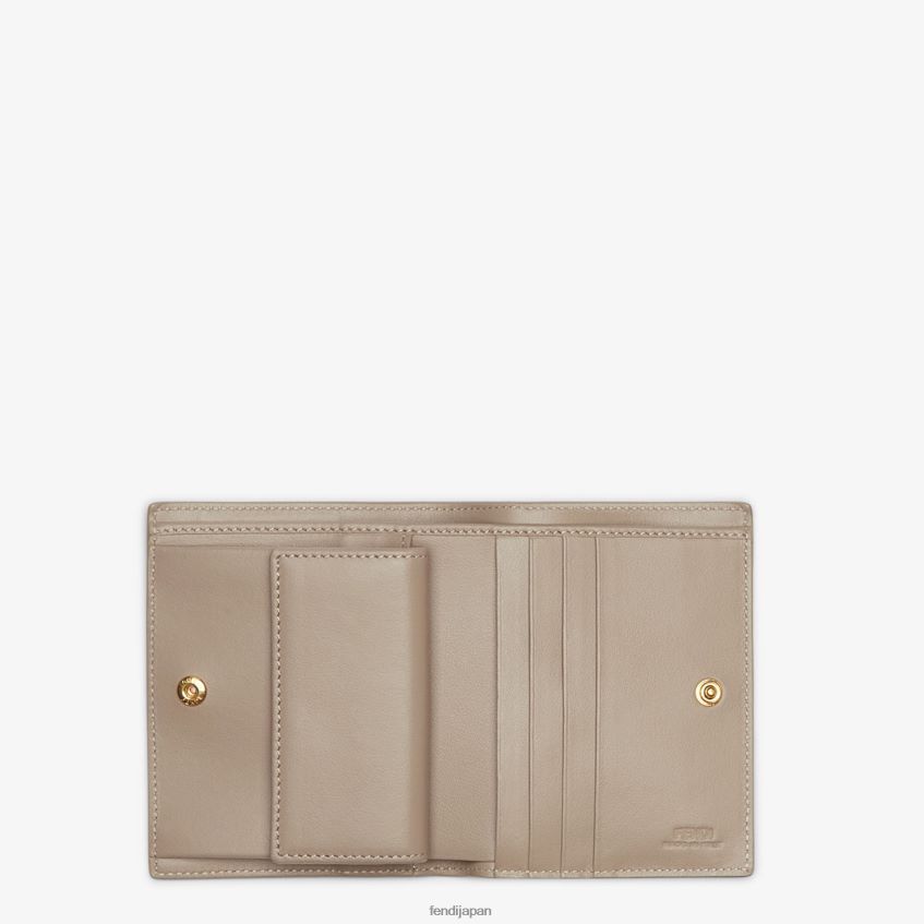 jp Fendi 女性 コンパクトな革財布 茶色 20L42T1602 アクセサリー