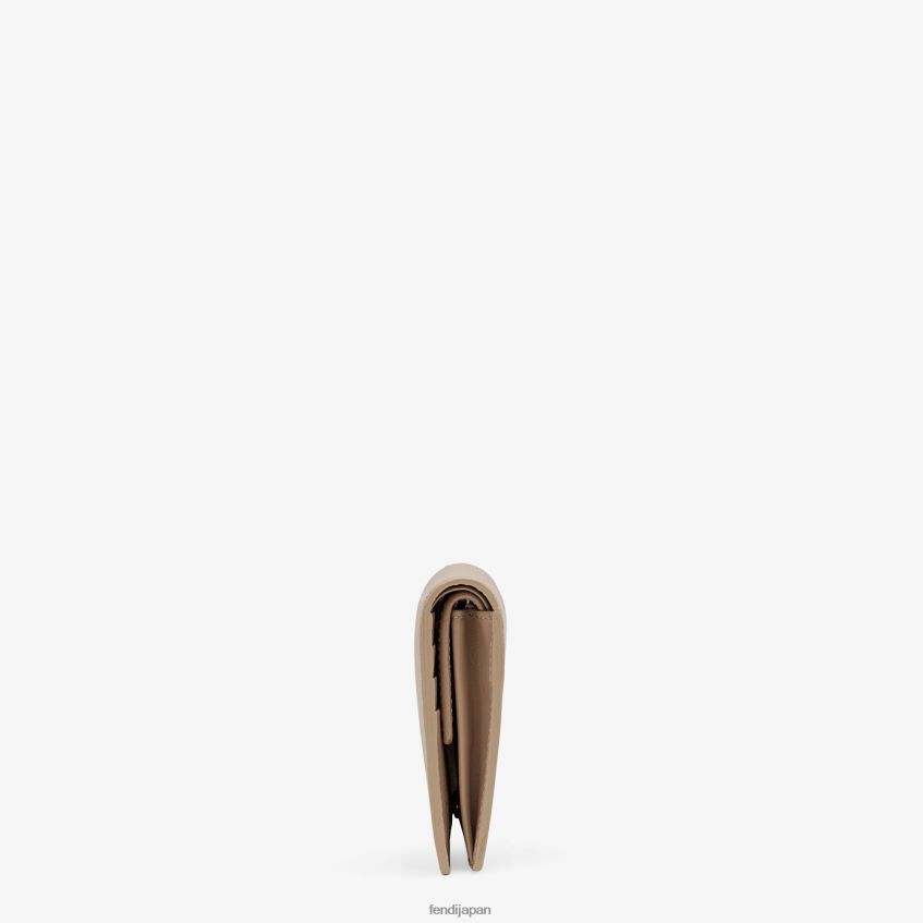 jp Fendi 女性 コンパクトな革財布 茶色 20L42T1602 アクセサリー