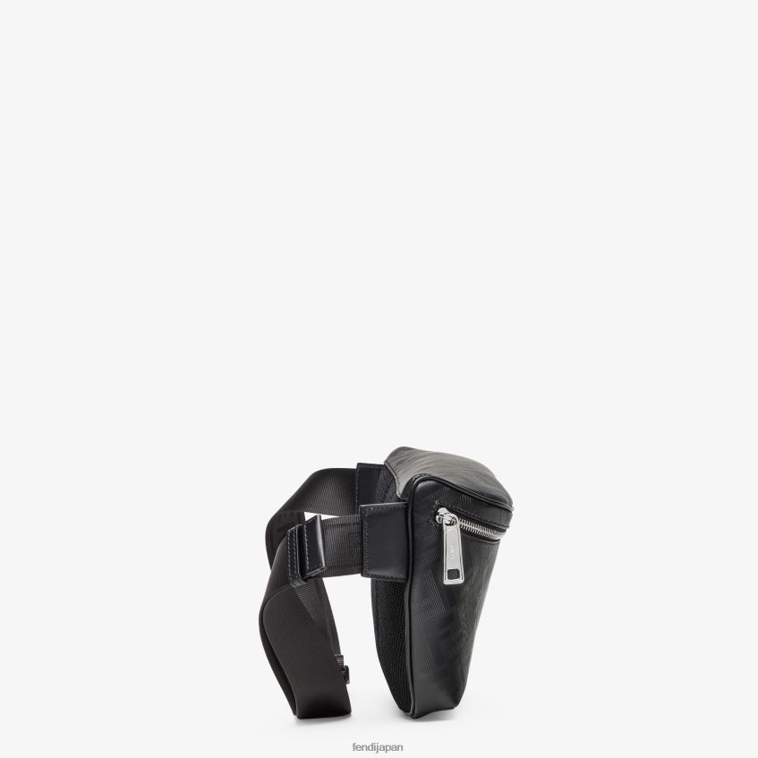 jp Fendi 男性 レザーベルトバッグ 黒 20L42T1797 アクセサリー