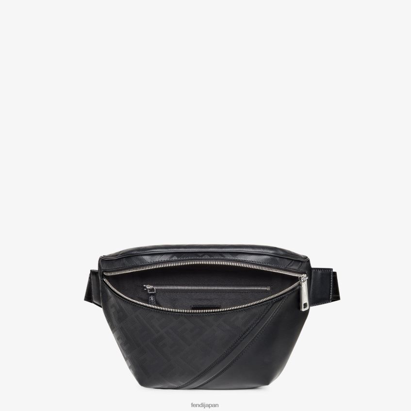 jp Fendi 男性 レザーベルトバッグ 黒 20L42T1797 アクセサリー