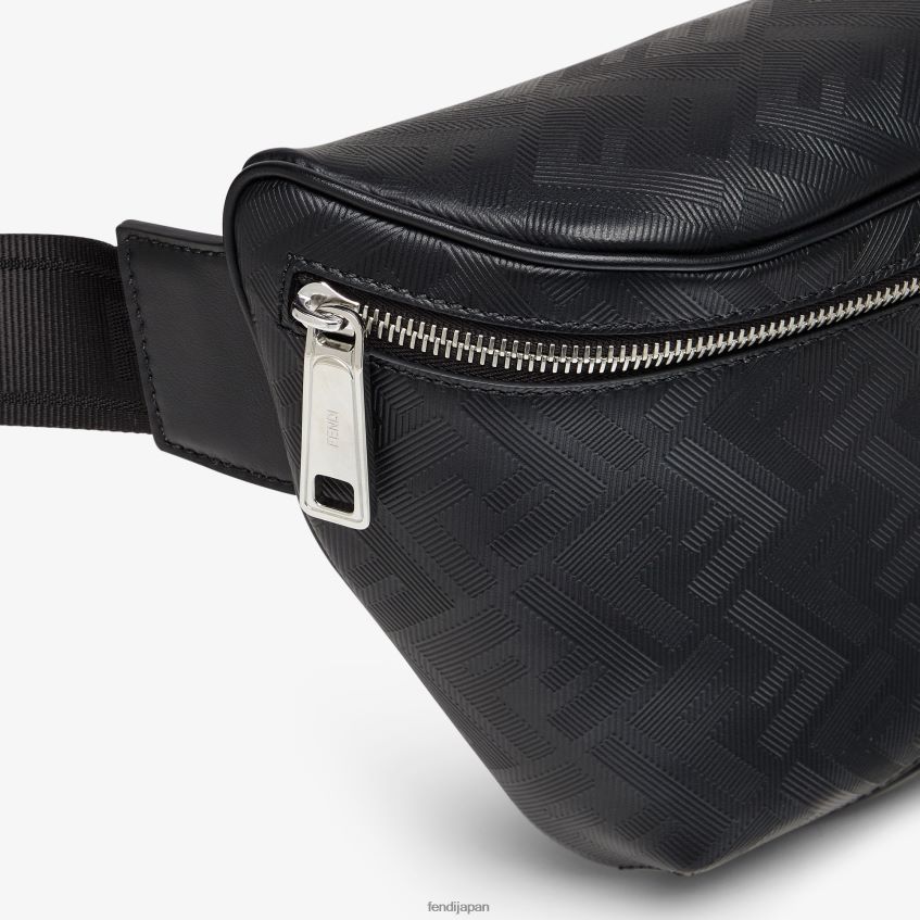 jp Fendi 男性 レザーベルトバッグ 黒 20L42T1797 アクセサリー
